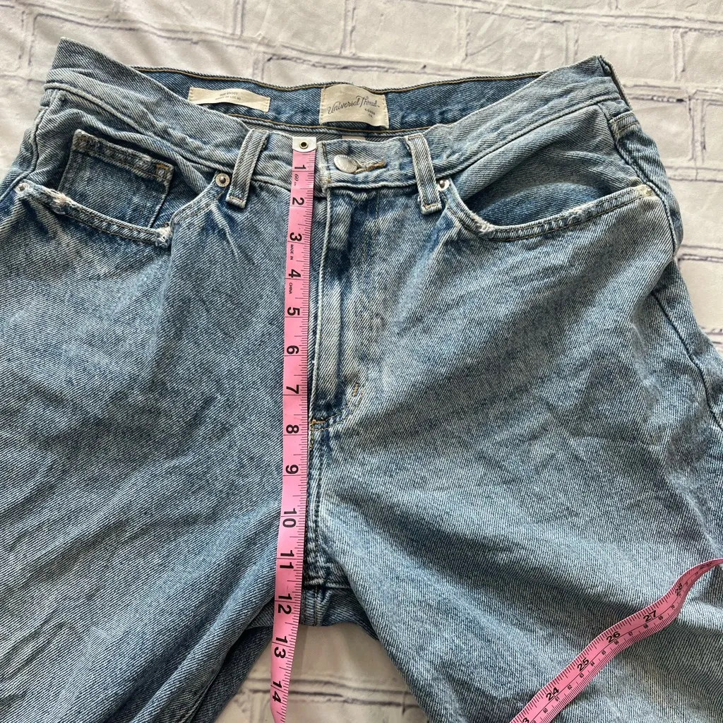 Universal Thread 90s Baggy Straight Distressed Light Wash Jeans Women’s 8/29 Y2K - Image 12