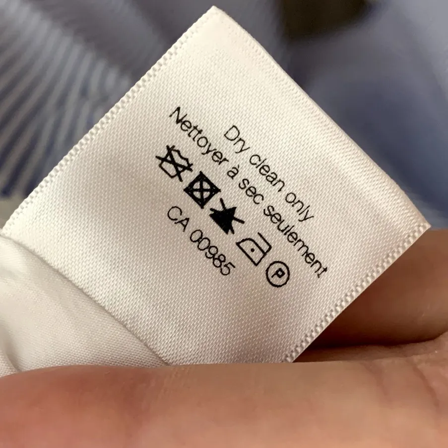 Veronica Beard Marena Stripe Midi Dress Womens Size 12 USA Made - Image 14