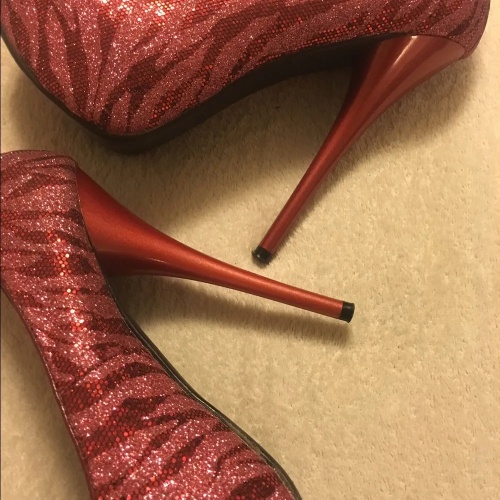 Shi by Journeys Ruby Red Heels | Pumps | Stilettos | Shoes - Image 6