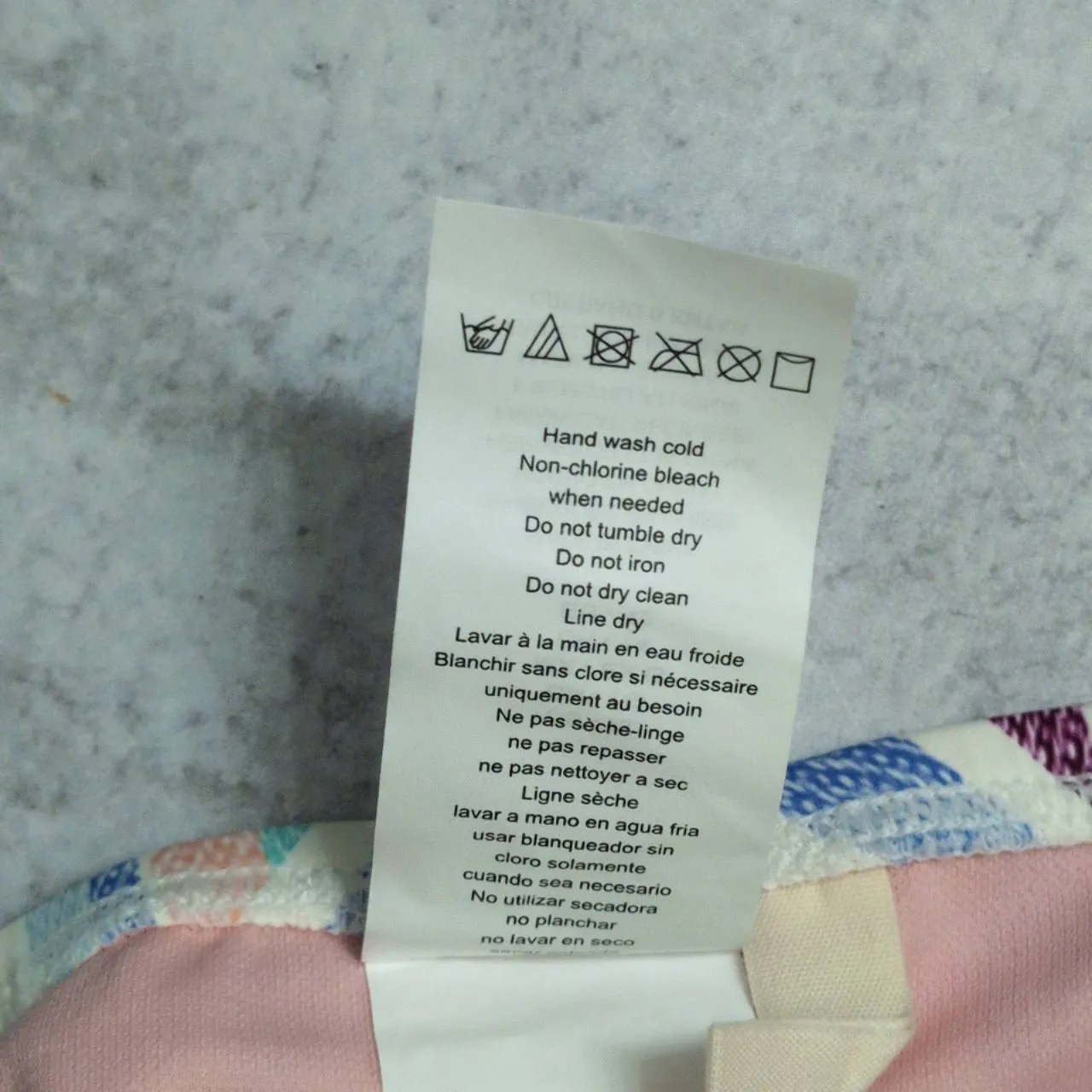 NWT Hobie Multi-Color Striped Braided Sides Hipster Swimwear Bikini Bottom XL - Image 8