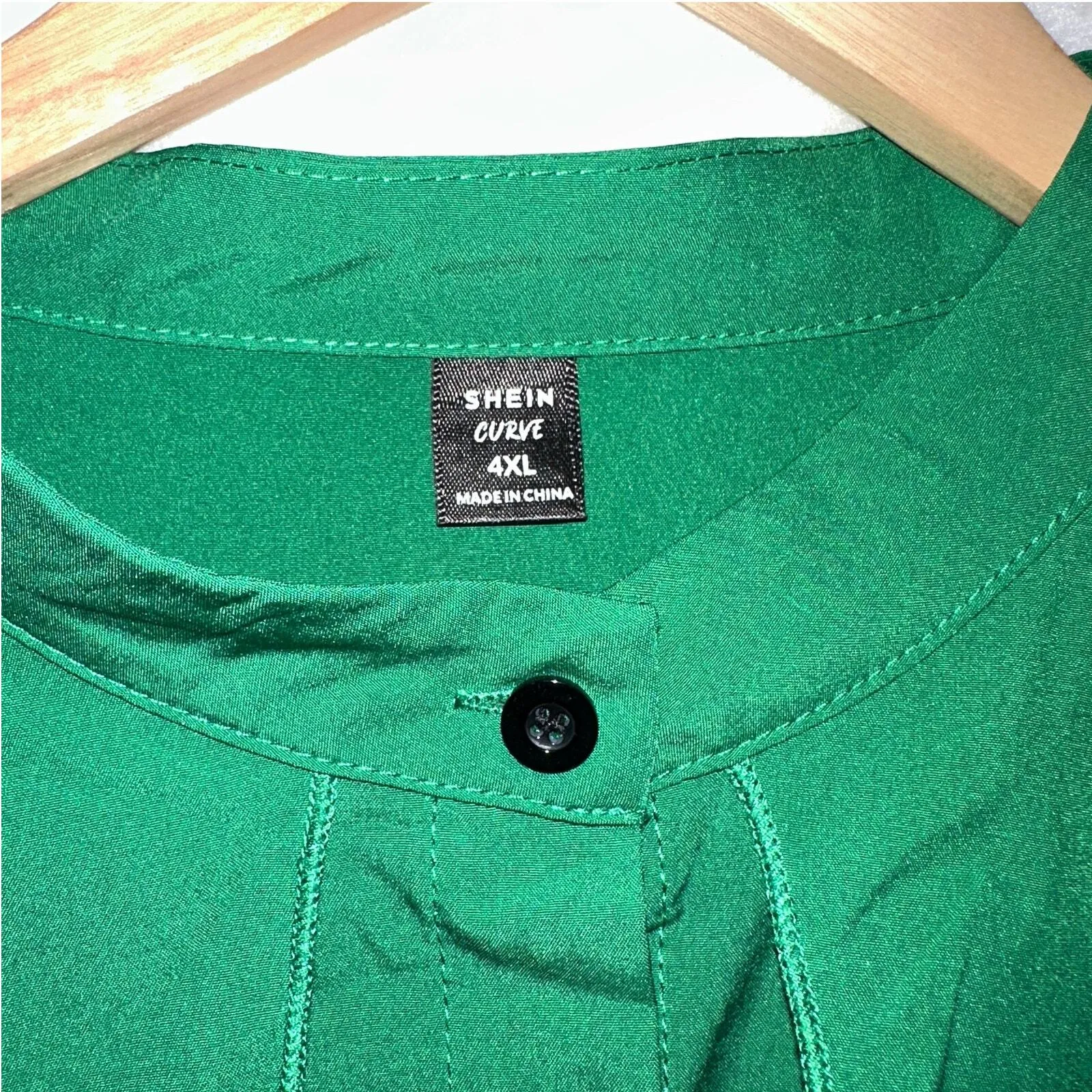 Designer Style Women's Blouse Size 4XL Shirt Relaxed‎ Fit Office Siren Career - Image 7