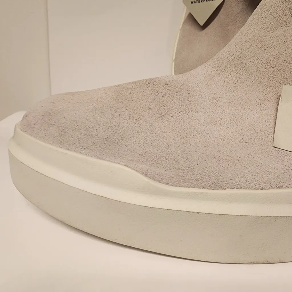 Cole Haan Grandpro Rally Round Toe Zippered Snow Suede Booties Women's Grey 10 - Image 8