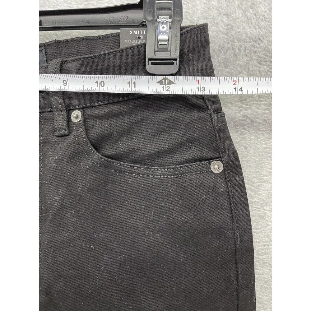 RVCA Women's Black Denim Jeans Size 27 High Rise Slim Tapered Crop Smitten - Image 15