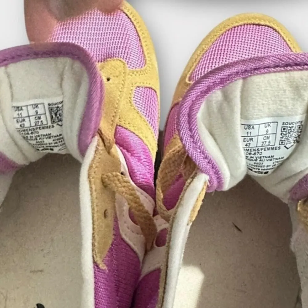 Saucony Shadow Original Sneakers Women's 11 Beige Pink New Collection - Image 8