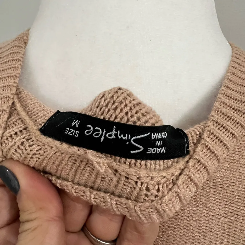 Simplee Apparel Mauve Sweater - Image 5