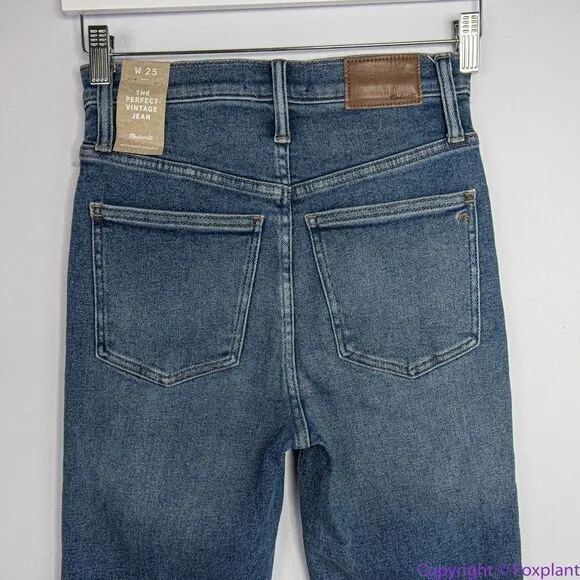 NEW Madewell The Perfect Vintage Jean in Maplewood‎ Wash, 25, MB687 - Image 10