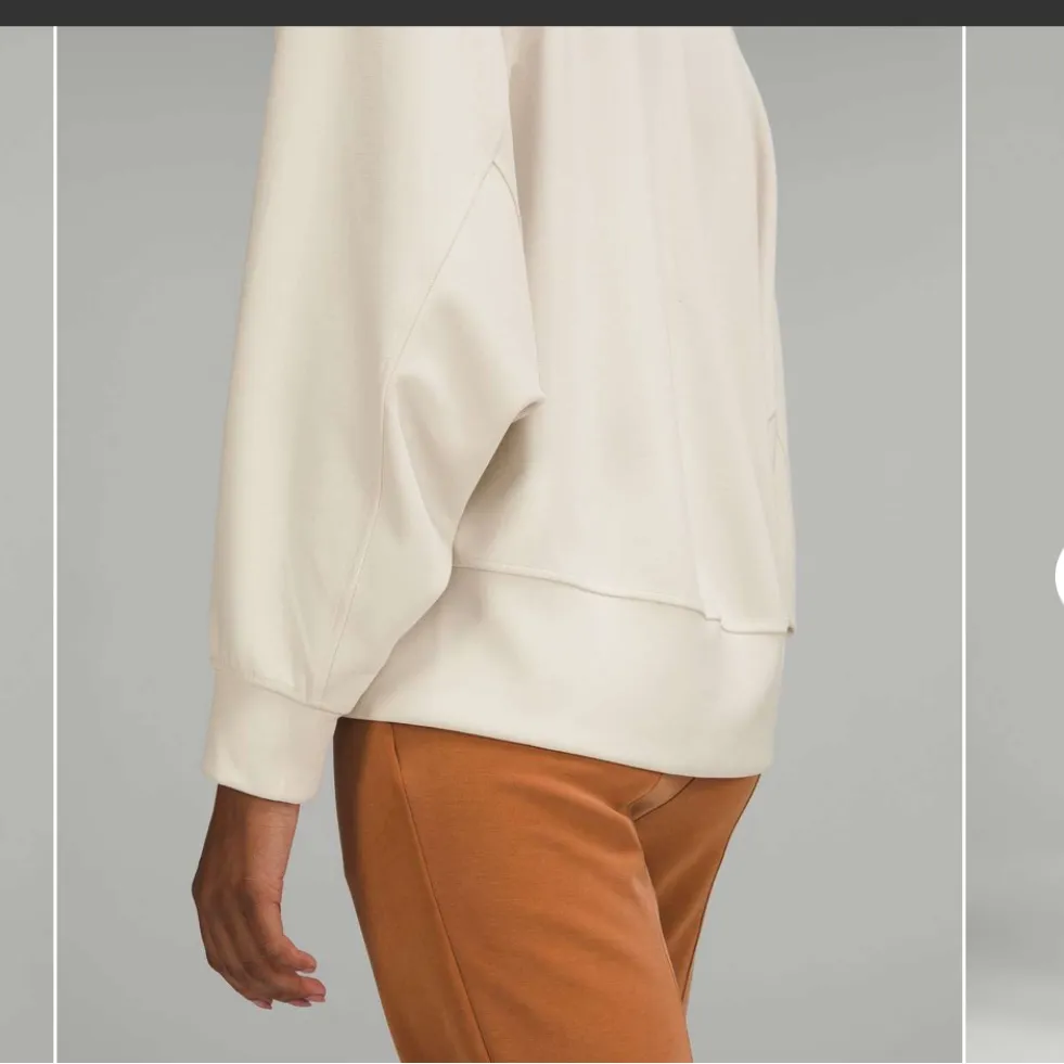 Lululemon  Softstreme Dropped Sleeve Wrap - White Opal - Image 3