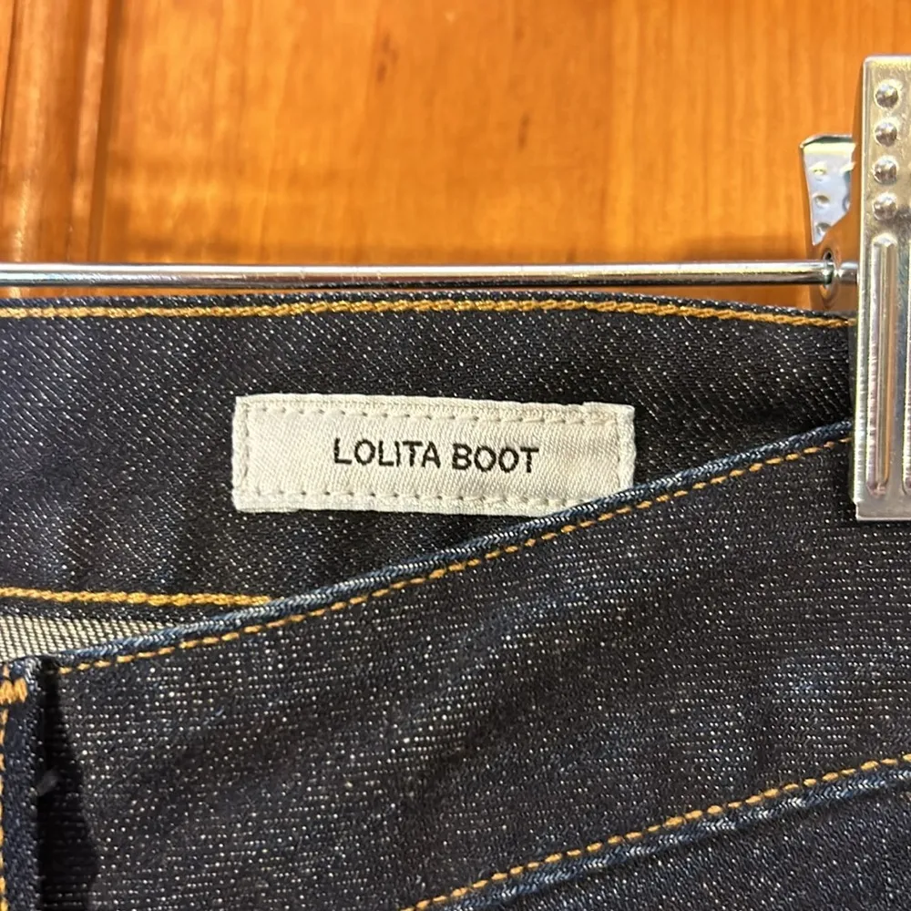 Lucky Brand White Oak Cone Denim Dark Wash Loita Boot 4/27 USA -NWOTS - Image 3