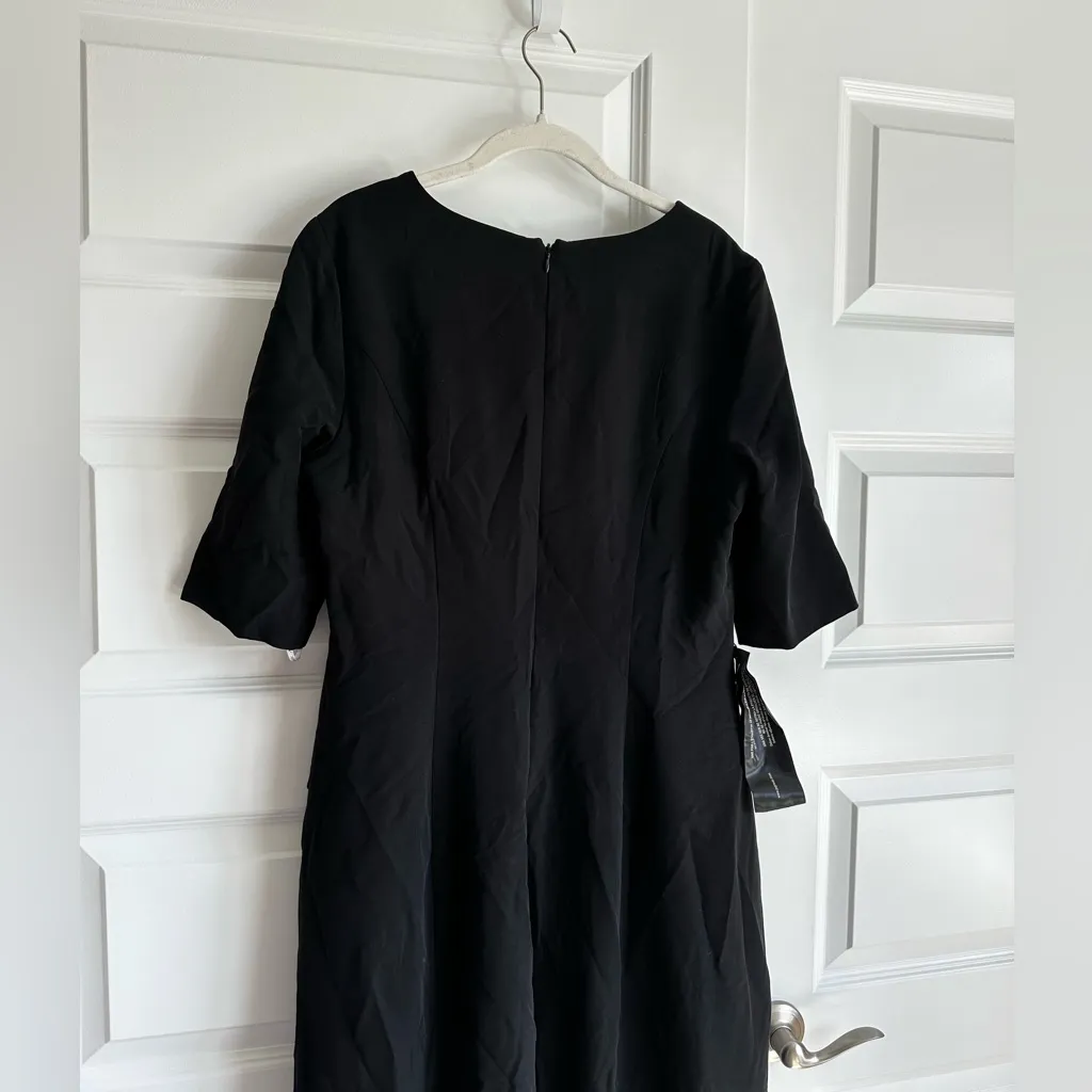 Kay Unger Davina Romper Walk Thru Jumpsuit Dress Black size 12‎ - Image 6
