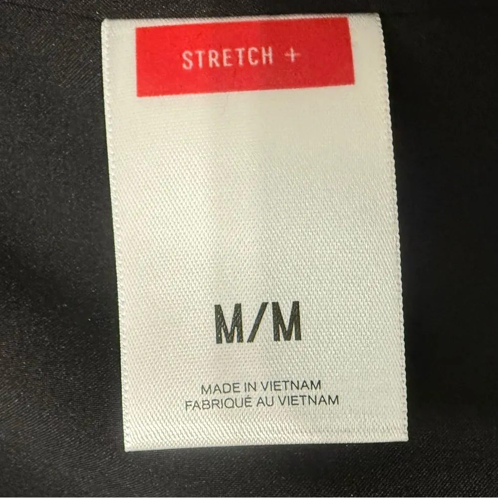 Express Gray Blazer Hip Length Tailored Fit Notched Lapels - Image 7