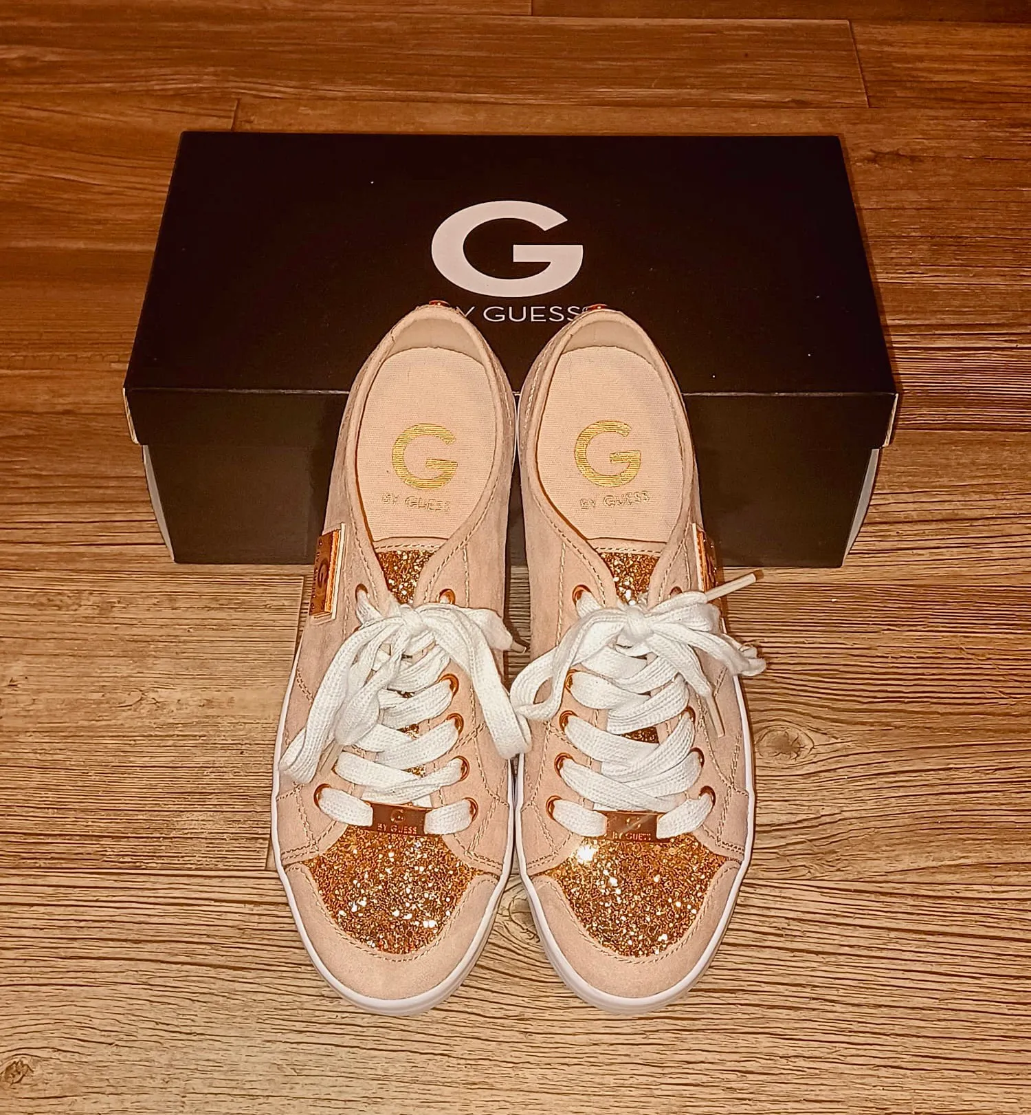 G by Guess Pink Glitter Shoes - Image 4