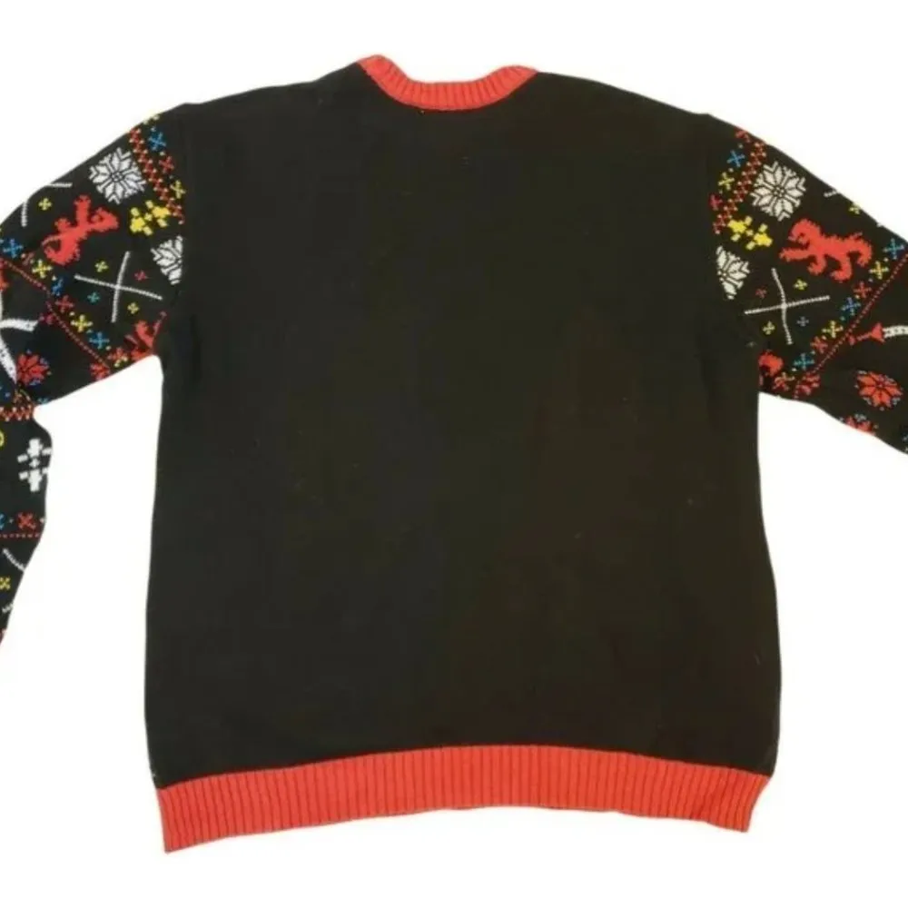 HBO Game Of Thrones Sweater M Ugly Christmas Westeros Joy To The Realm Knit Xmas Size M - Image 6