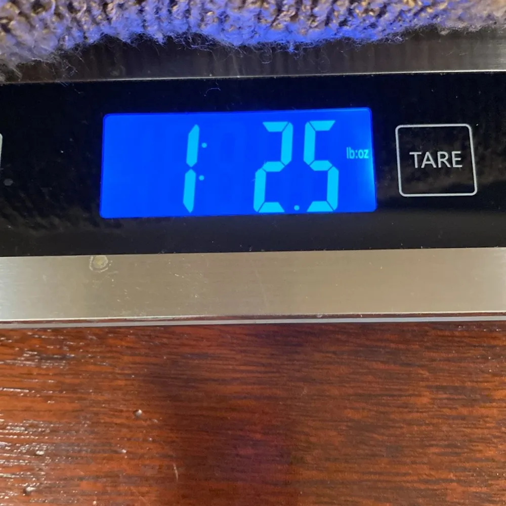 Miss Me Vintage Long sleeve sweater Tan with striped sleeve, Size Small - Image 8