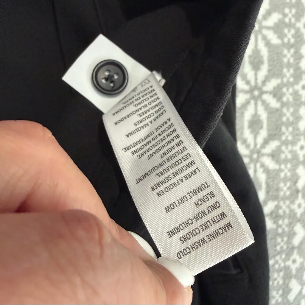 NWT James Perse Soft Drape Utility Pant Black Small James (1) Casual Resortwear - Image 6