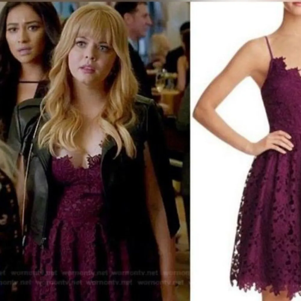 NWT Aqua Lace Mini dress - Image 2