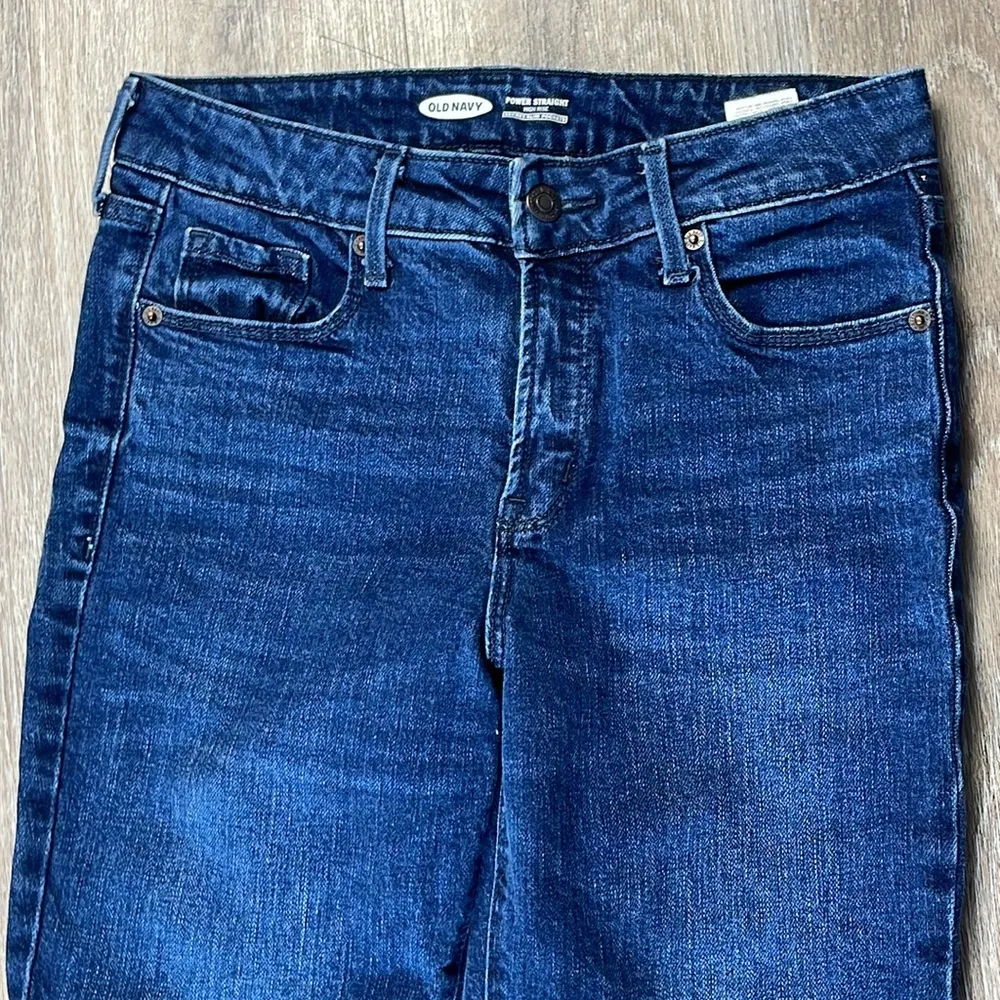 Old Navy Power Straight High Rise Jeans - Image 5