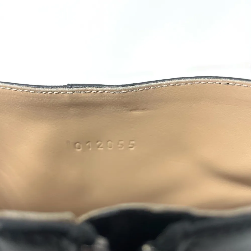 CHLOE Susanna black leather booties, made in Italy, size 39.5 - Image 11