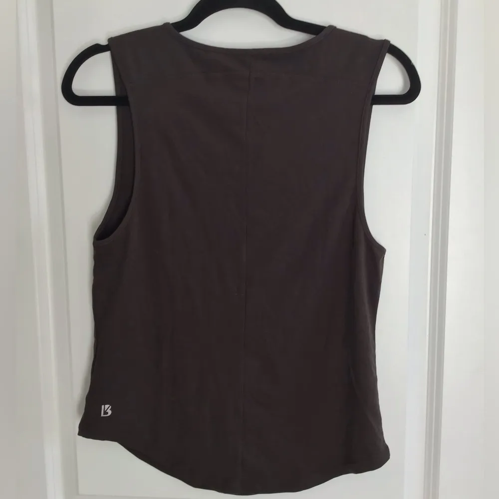 BuffBunny Collection Grapeful Sleeveless Top Size S Brown Black Size M - Image 2