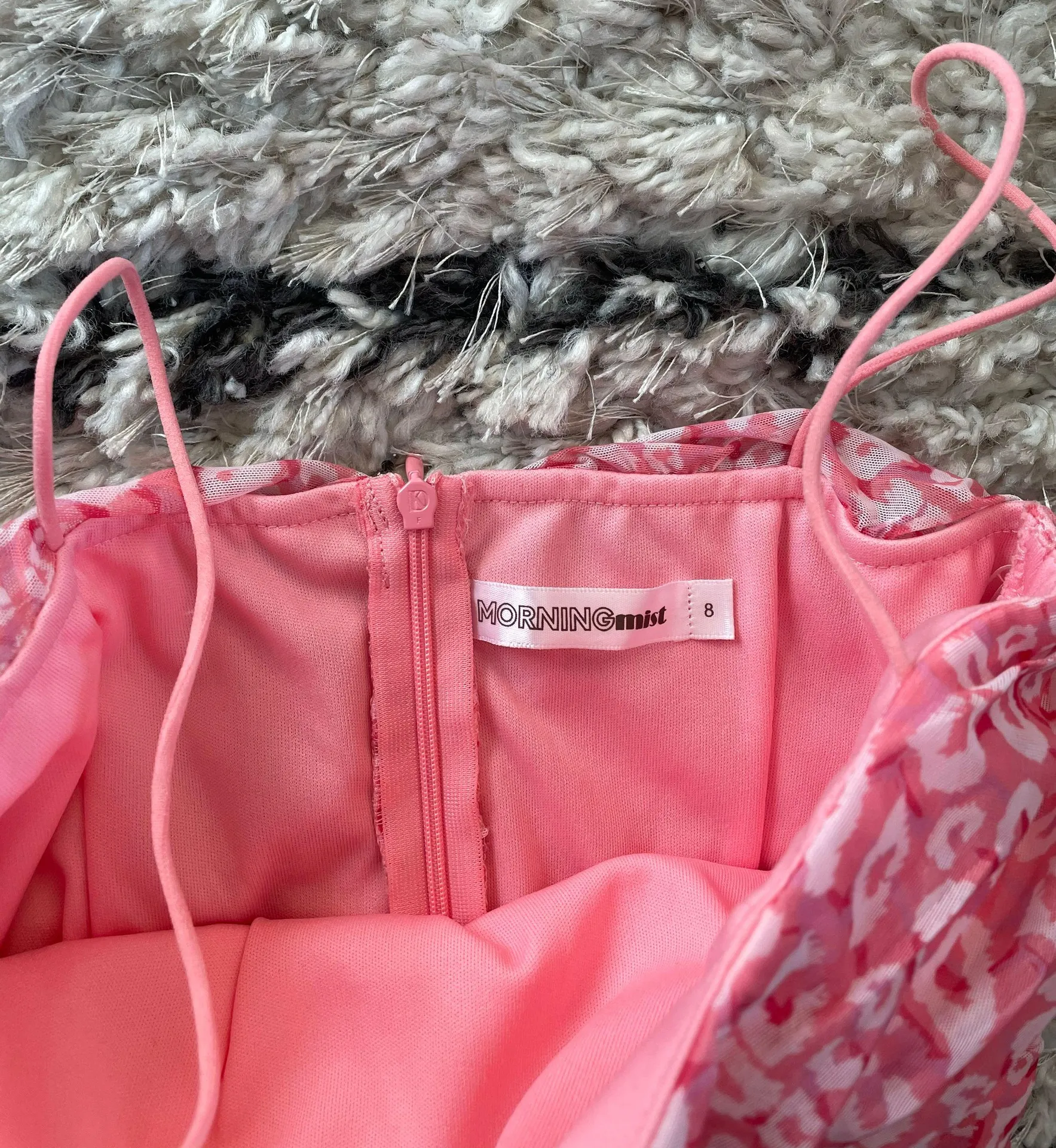 Hello Molly Pink Bodycon Dress - Image 5