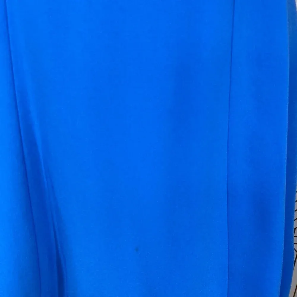 Rag and Bone Adeline Colorblock Fit & Flare Dress in Blue & Black Size‎ US 4 - Image 6