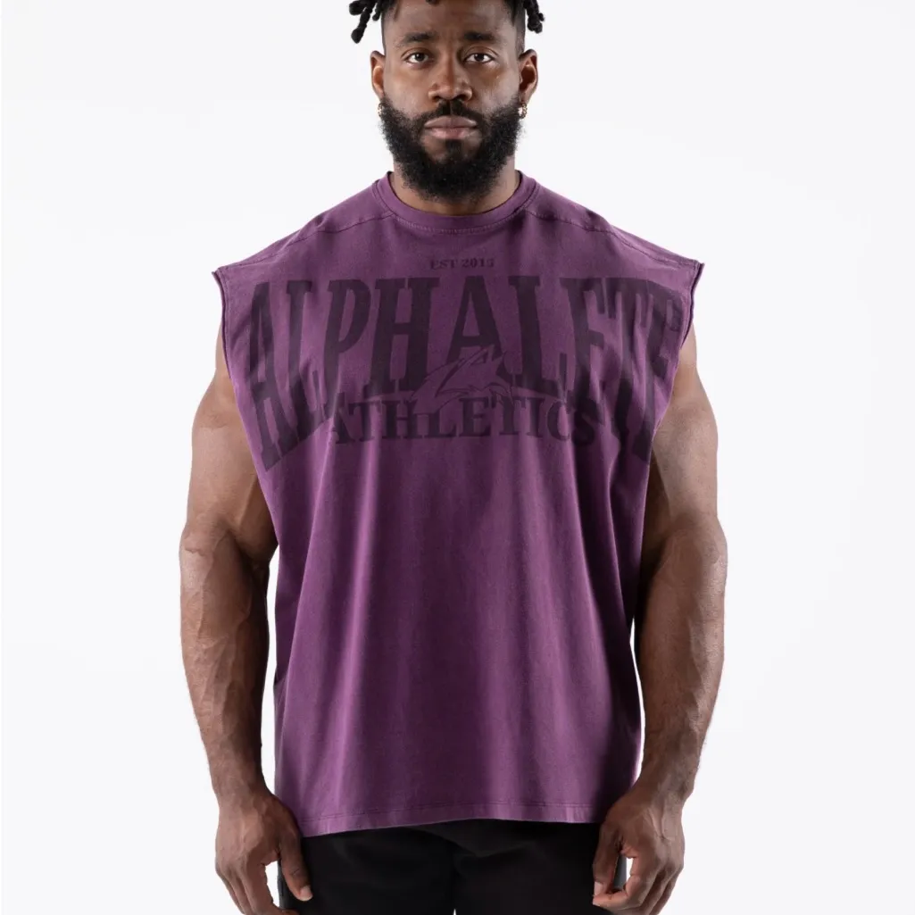 Alphalete  Purple Tshirt - Image 2