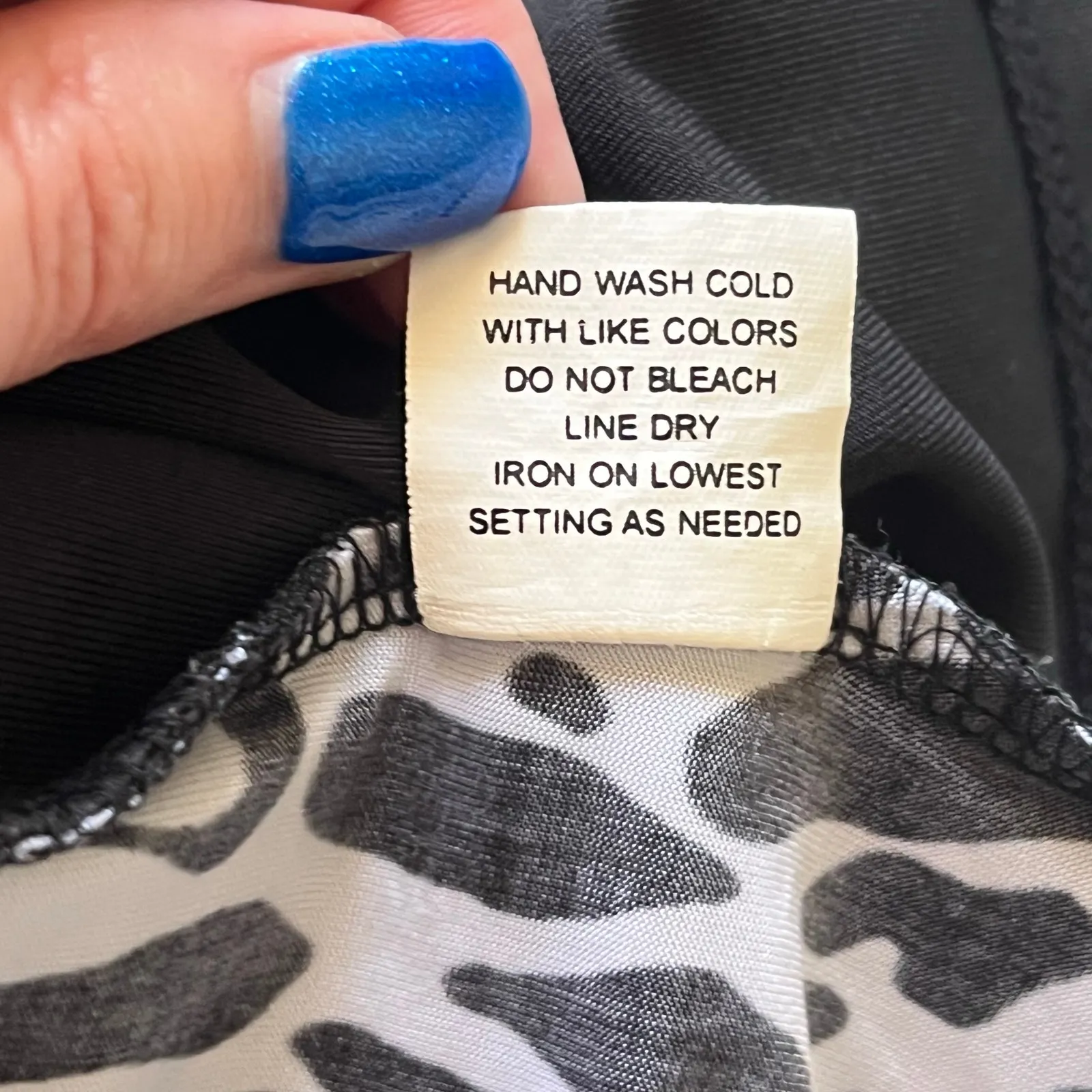 Elementz Black / White Short Sleeve Blouse Size 3X - Image 5