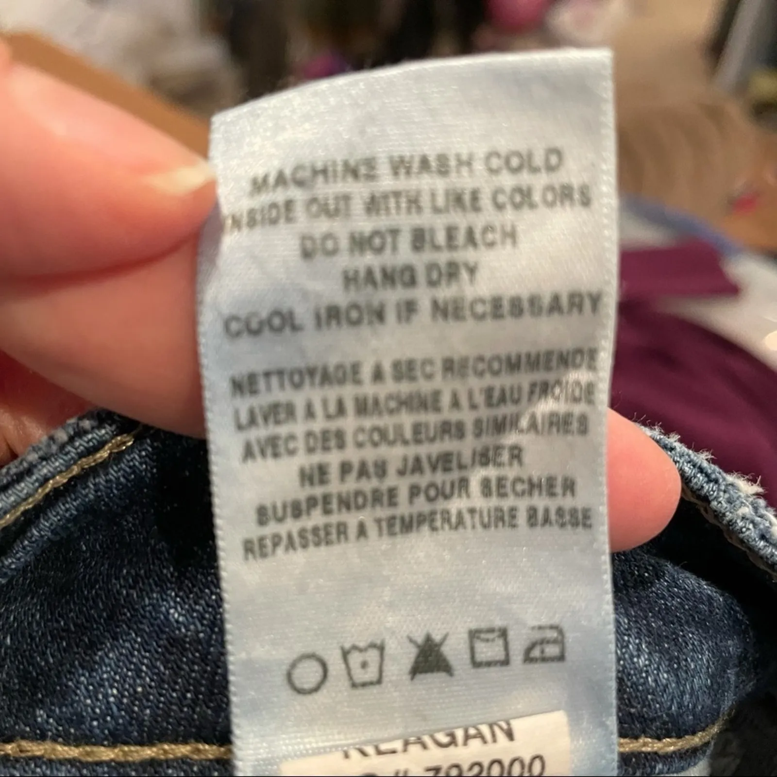 Joes Jeans Blue Medium Wash High Rise Skinny Distressed Jeans Womens 24 Classic - Image 8