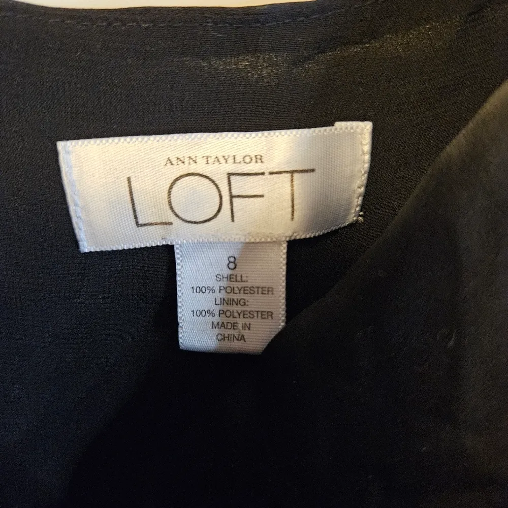 dressy black top NWOT - Image 5