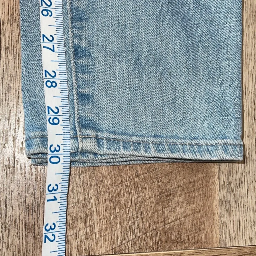 AG Adriano Goldschmied Women's The Stilt Cigarette Leg Jeans Blue Denim Size 28‎ - Image 10