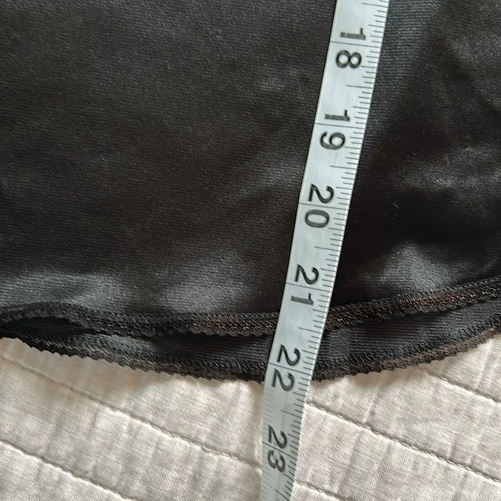 Vtg Maidenform nylon USA union made black lace cami tank 36 med large​ - Image 12