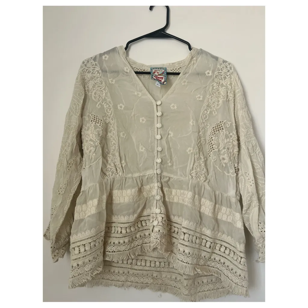 JOHNNY WAS Polyvore Juniper blouse - Image 2