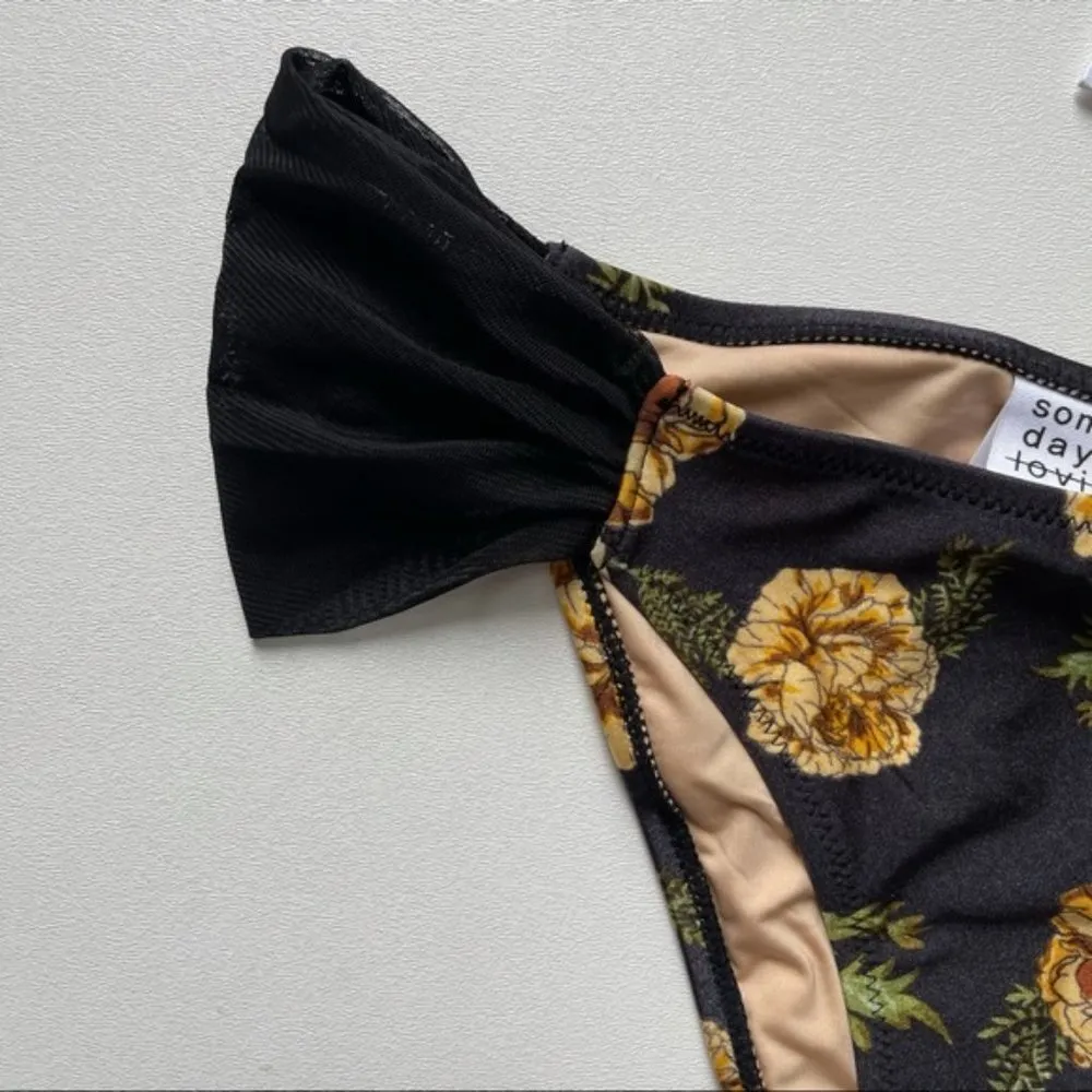 NEW REVOLVE x Some Days Lovin' River Run Floral Bikini Bottoms XS - Image 54