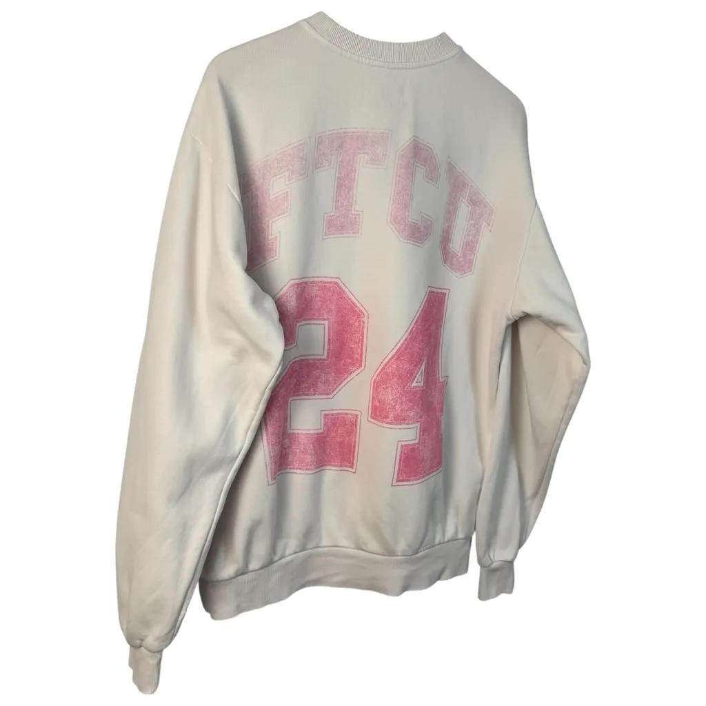 Nicki Minaj 2024 Gag City White Crewneck Pink Friday 2 World Tour Sweatshirt M - Image 9