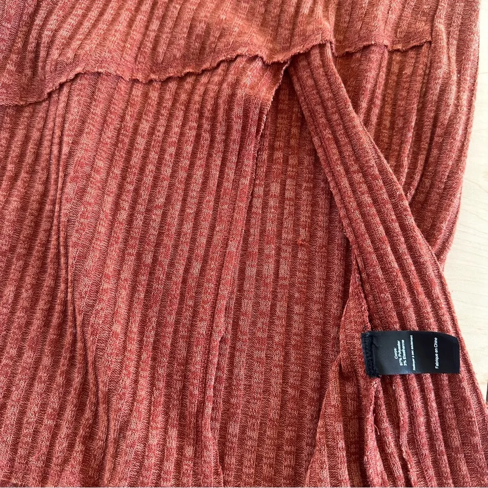 ASTR The Label Rust Cowl Neck Sleeveless Sweater - Image 4