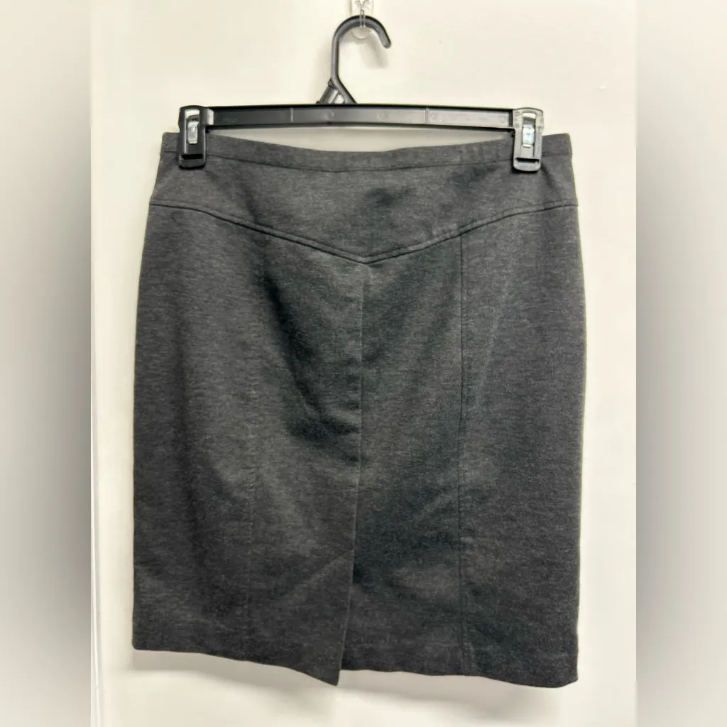 Ellen Tracy Charcoal Pencil Skirt - Image 2