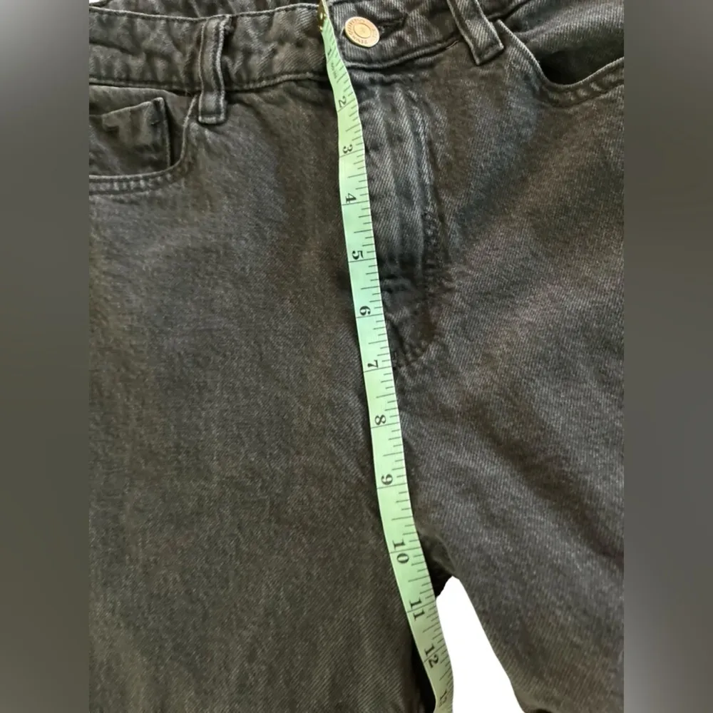 Zara Women's Vintage High-Waisted Black Jeans Size M 90s Style‎ - Image 11