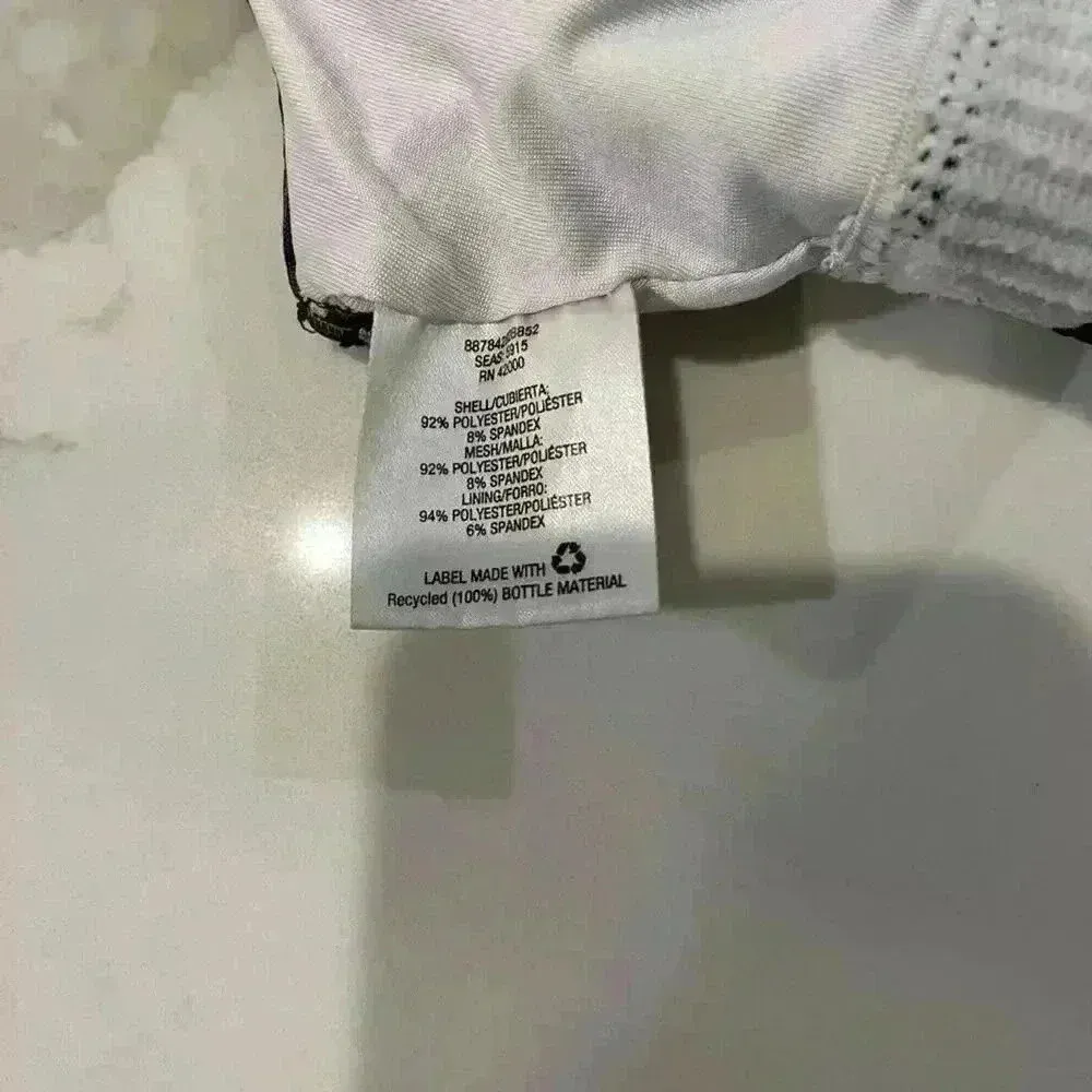 Everlast Sport Athletic Racerback Padded Purple/Black Sports Bra Women’s Medium - Image 6