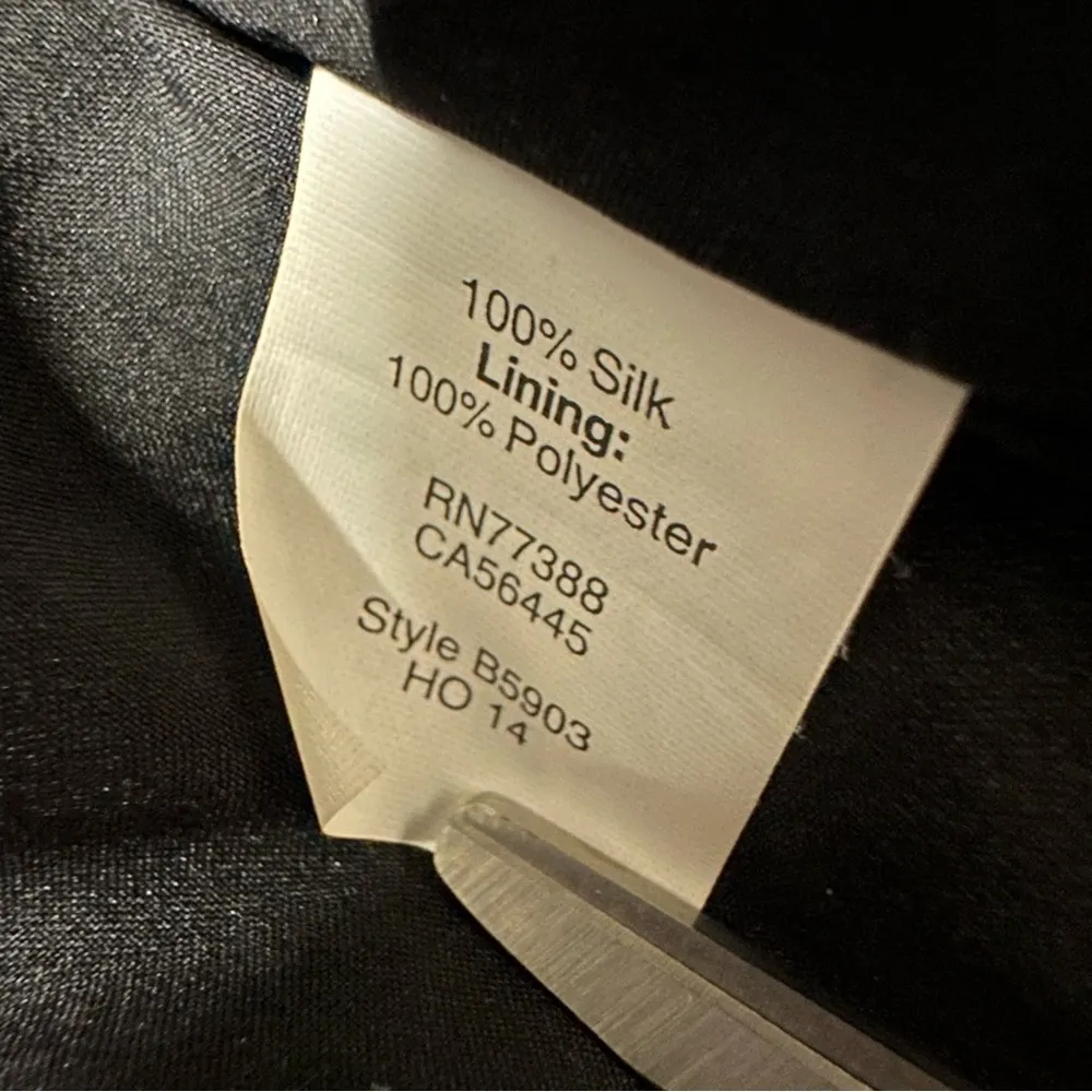 Silk Madewell Black Parkview Keyhole Back Sleeveless Pocket Dress Womens Medium - Image 11