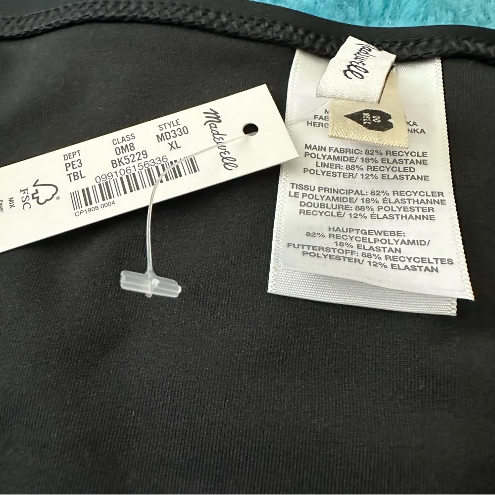 Madewell Women’s Classic Bikini Bottom Size XL - Image 9