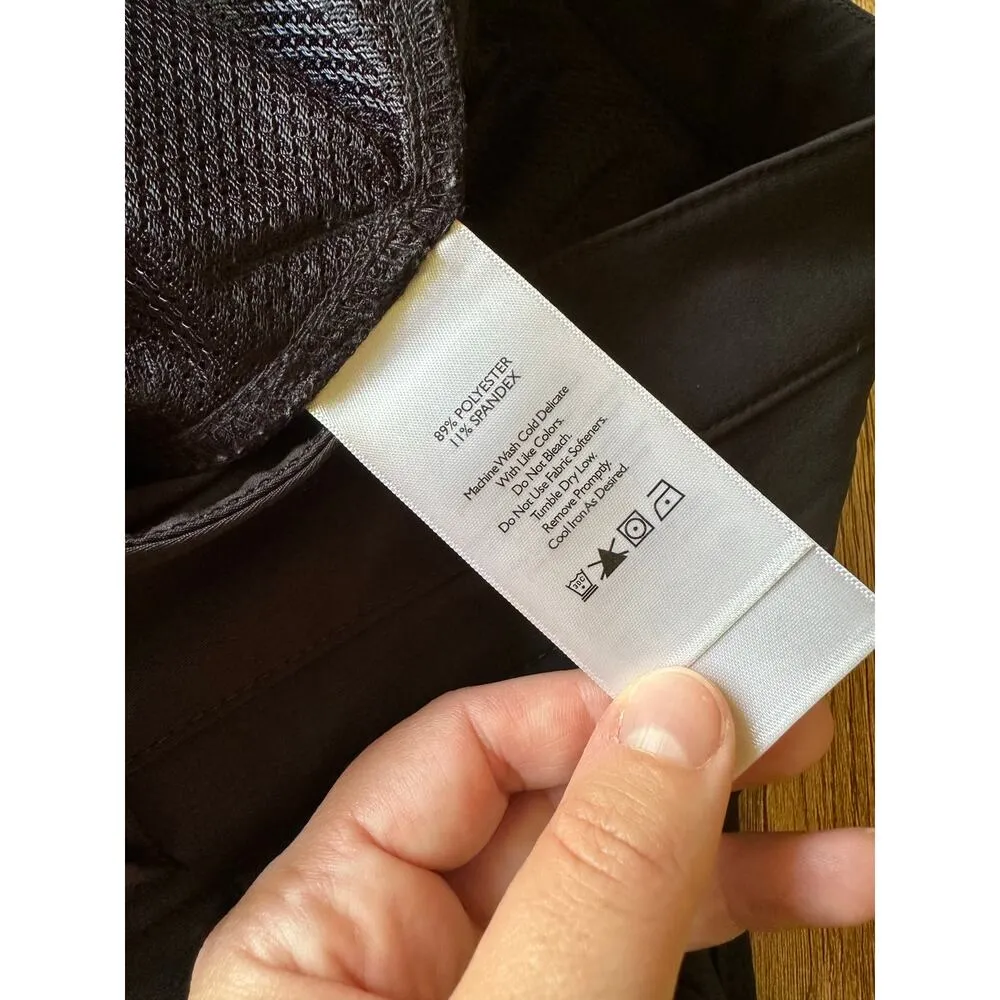 Eddie Bauer Women's Black Convertible Pants Size 10 - Image 5