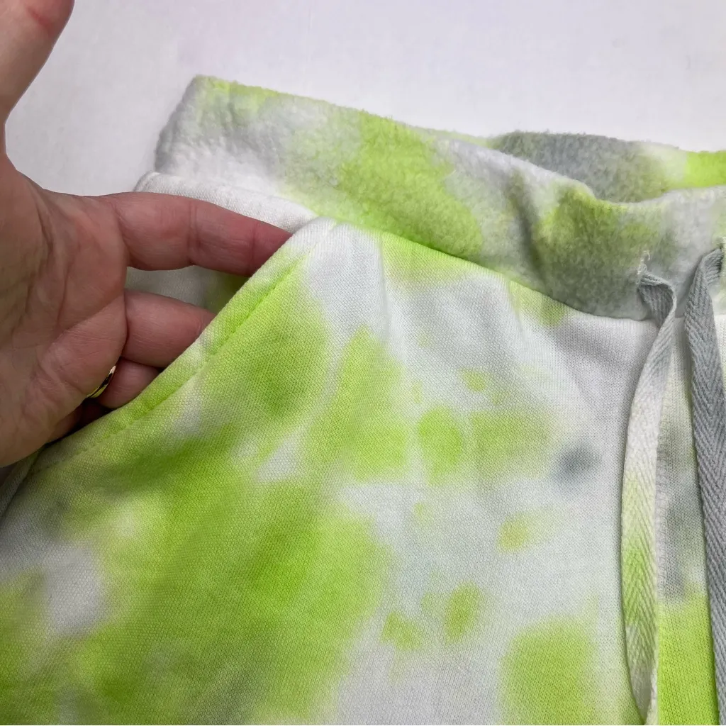 Intimately Free People Womens Size XS Lime‎ Green Grey Gray Tie Dye Shorts NEW - Image 8