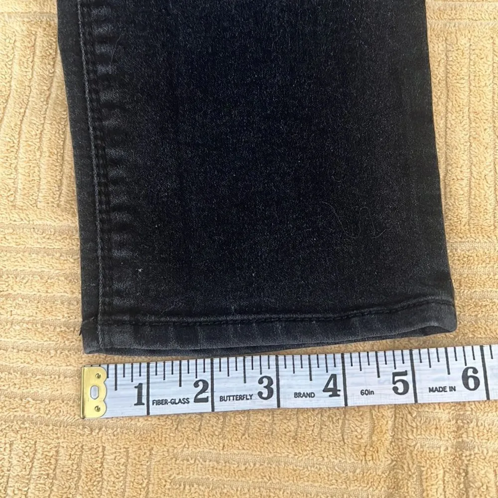 Two by Vince Camuto sz 27 slightly faded black skinny stretch jeans - Image 7