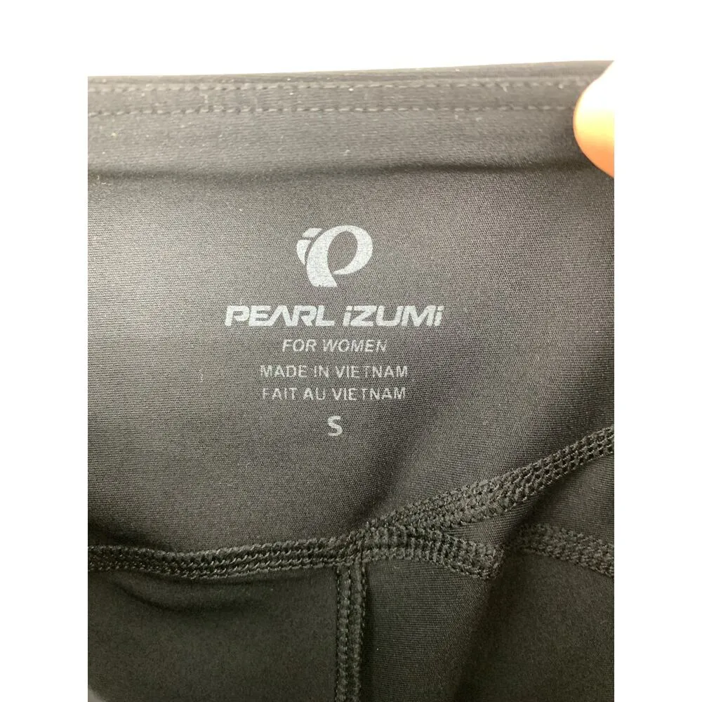 Pearl Izumi Padded Cycling Shorts Womens Size Small Black Pull On - Image 3