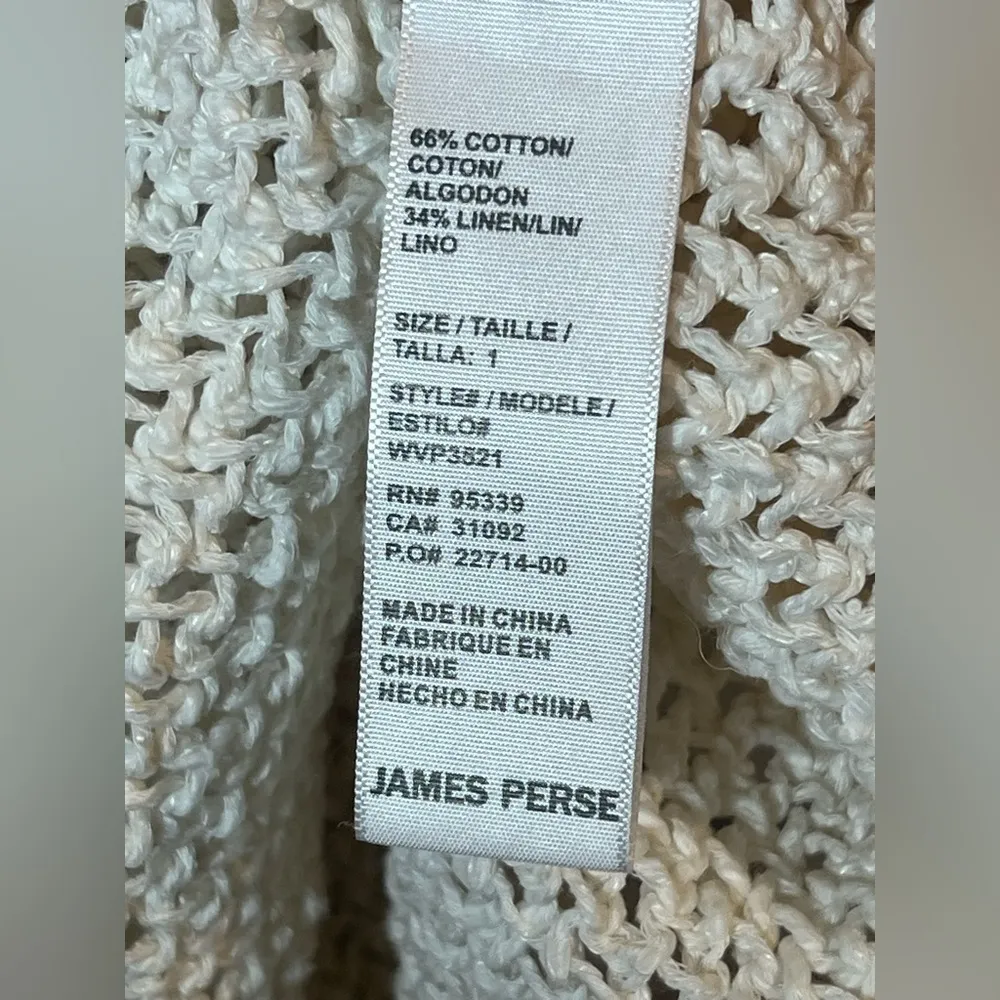 James Peres Sweater, size 1 - Image 3