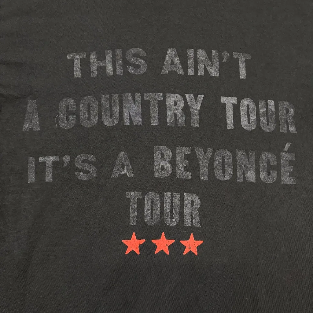 Beyonce Cowboy Carter Rodeo Chitlin Circuit Tour T-Shirt Size Medium - Image 3