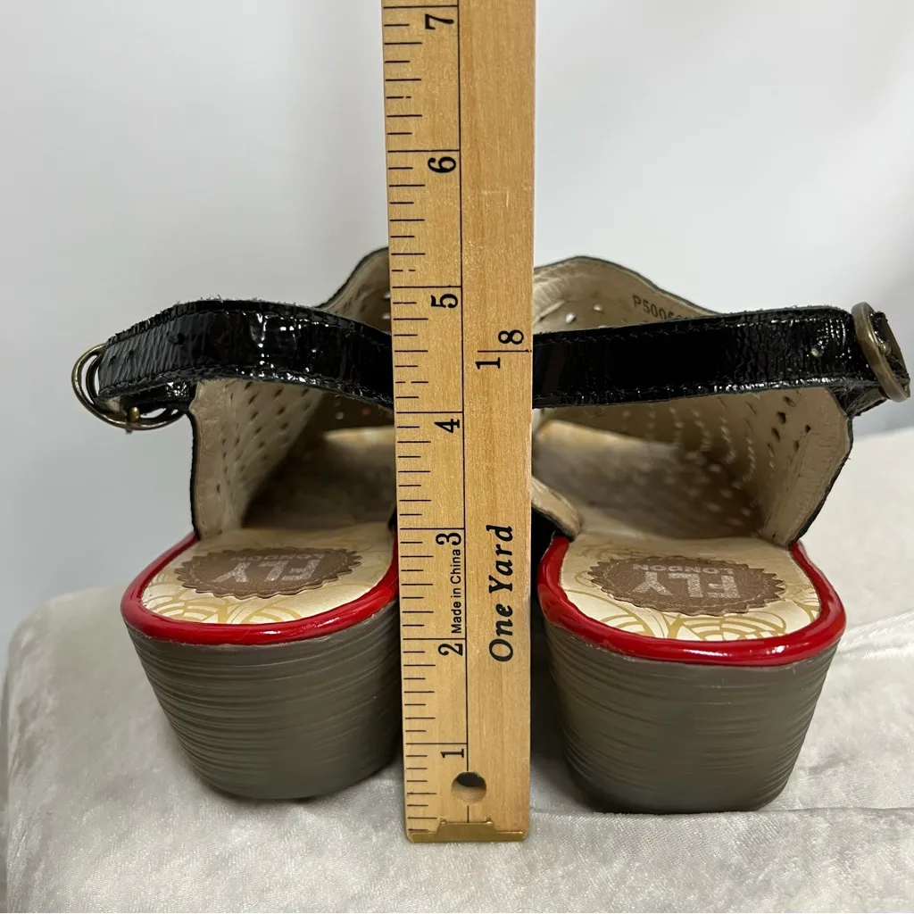 Fly London Stylish Women's Wedge Sandals P500568011 15 16 40 - Image 5