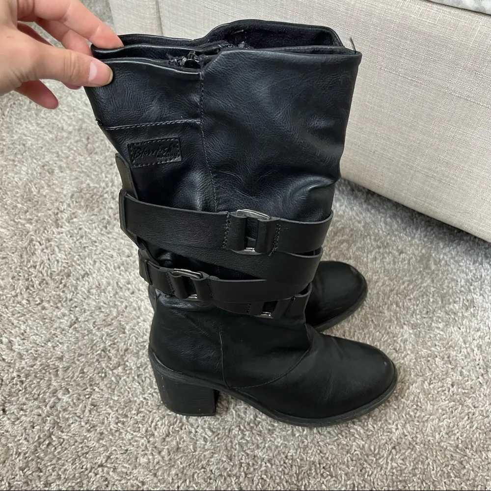 blowfish Momento Faux Leather Boots - Image 5