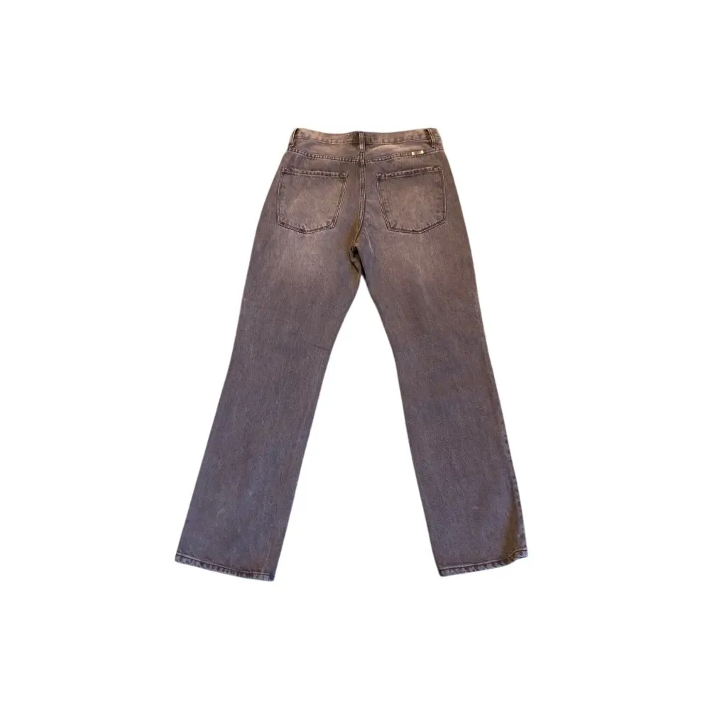 KanCan Black Distressed Straight Leg Jean Size 26 - Image 6