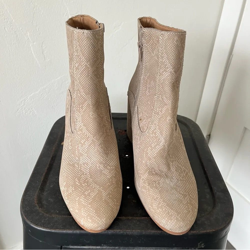 Beige Booties - Image 3