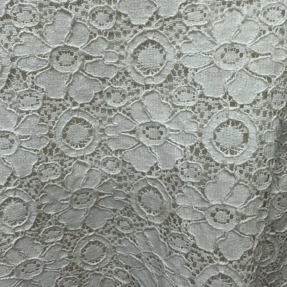 Maurices Stunning‎ Racer Back Dress Cream Color Crochet Lace Sz M Boho Feminine - Image 11